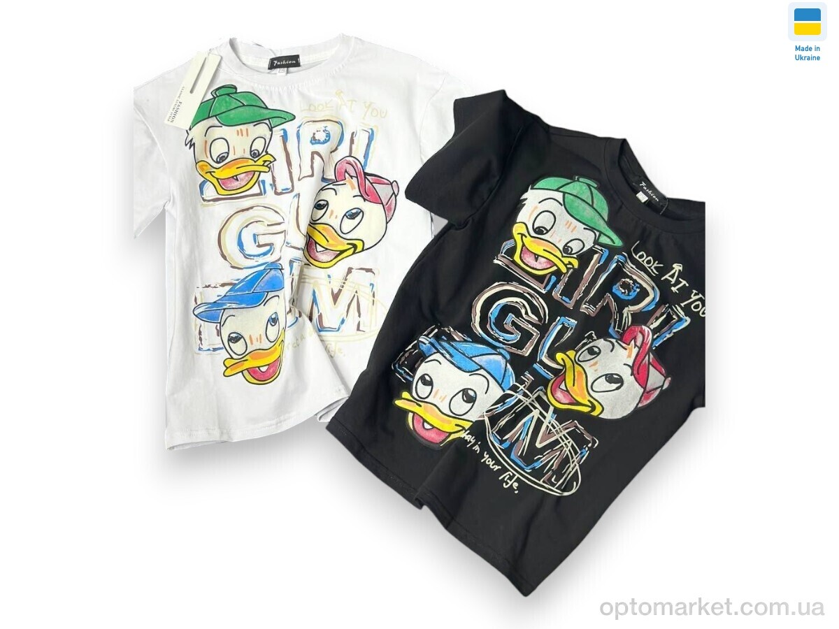 Купить Футболка дитячі 022-1 білий (116р) Fashion Classic Luxury Style білий, фото 1