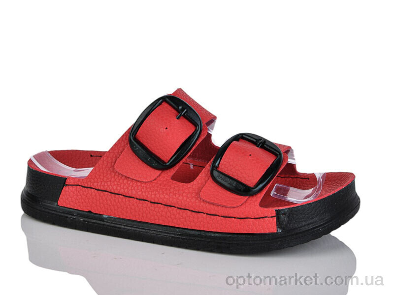 Купить Шльопанці жіночі 022-5 Mulex червоний, фото 1