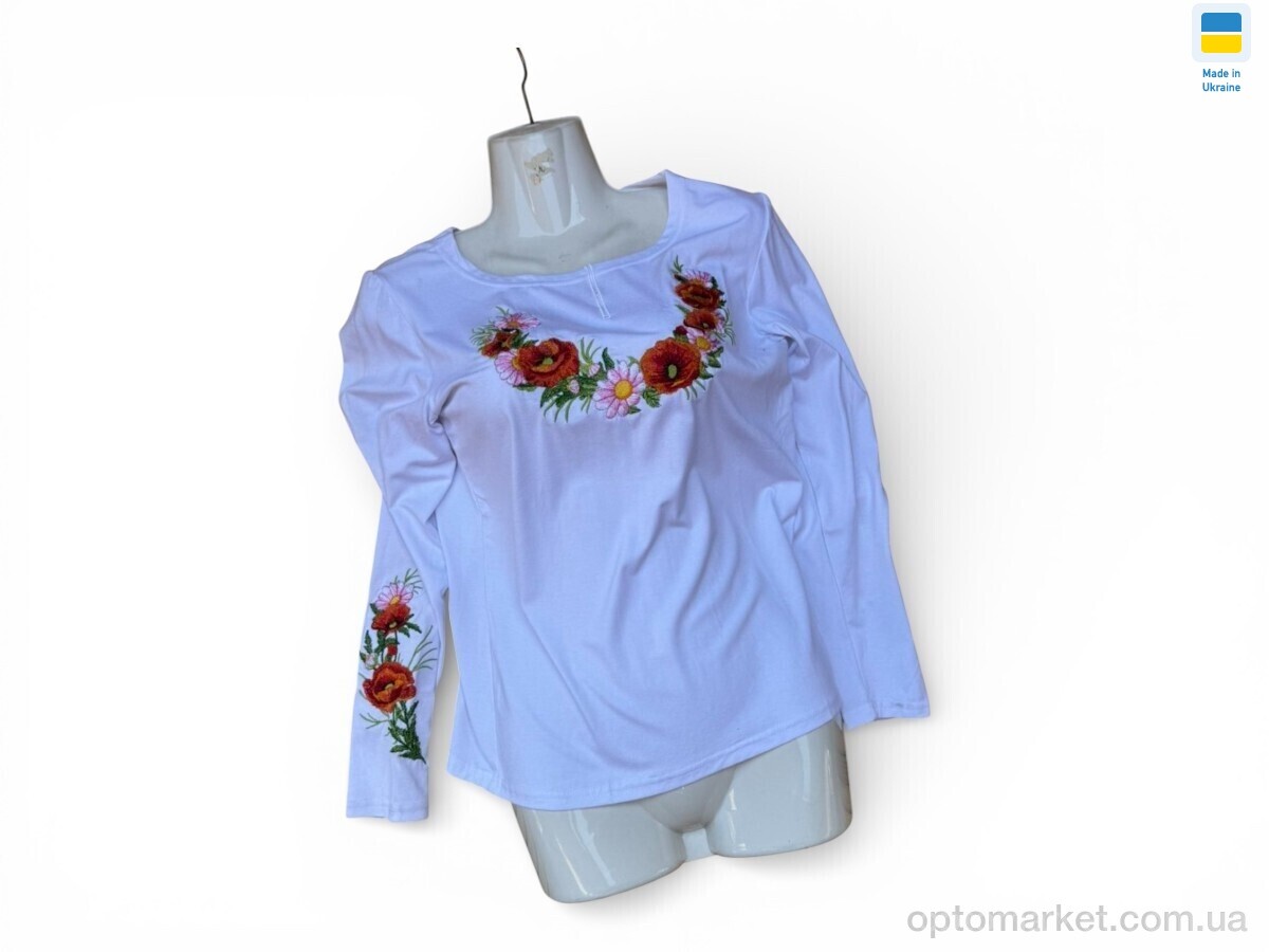 Купить Блуза жіночі 022 білий Sport style білий, фото 1