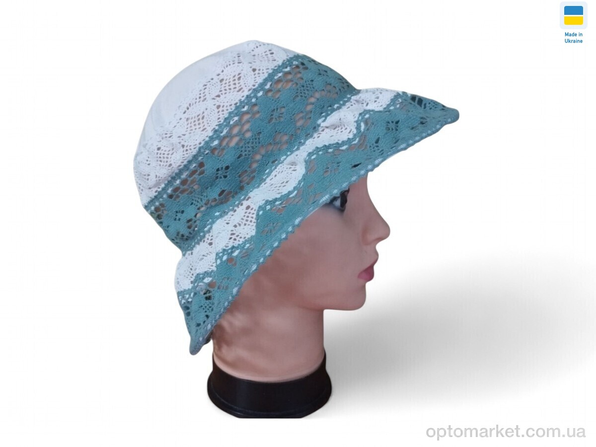 Купить Капелюх жіночі 0245 бірюзовий Mabi блакитний, фото 1