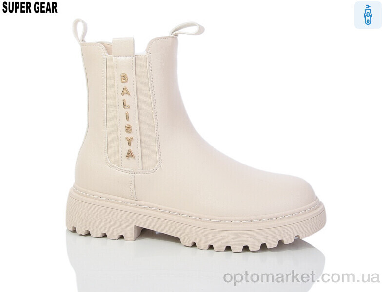 Купить Черевики жіночі 025-10 beige Super Gear бежевий, фото 1