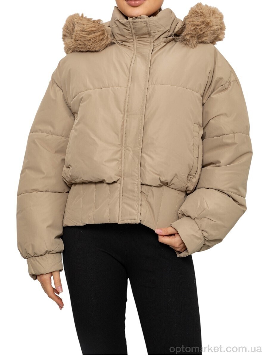 Купить Куртка жіночі 025 (12055) d.beige Yanpai бежевий, фото 1