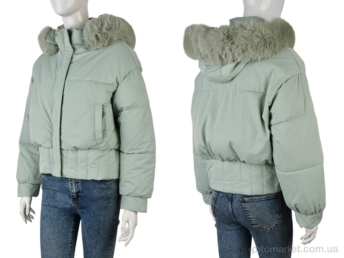 Купить Куртка жіночі 025 (12055) green Yanpai зелений, фото 3