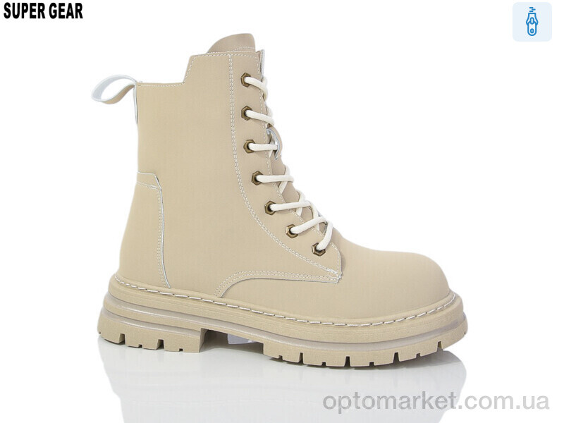 Купить Черевики жіночі 025-39 beige Super Gear бежевий, фото 1