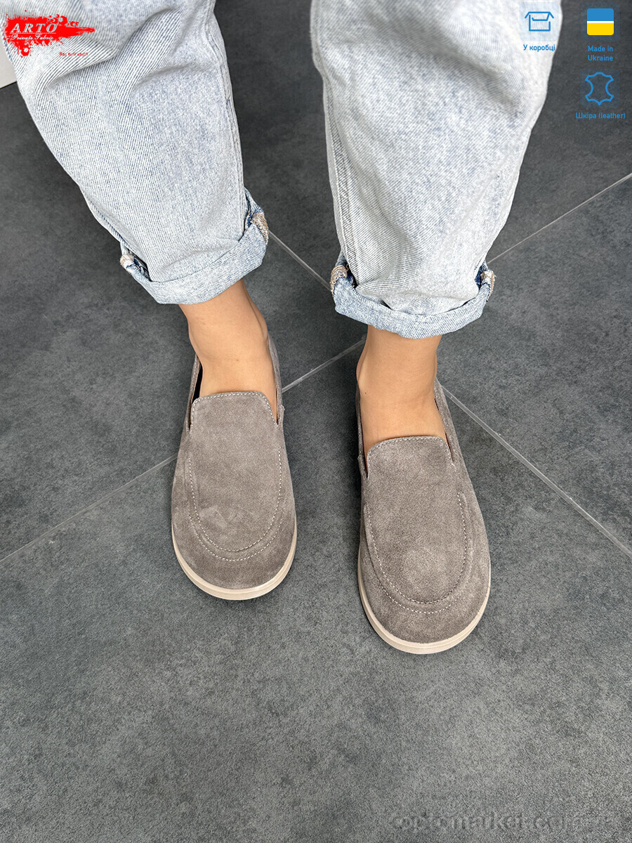 Купить Туфлі жіночі 025 кофе з. ARTO коричневий, фото 4