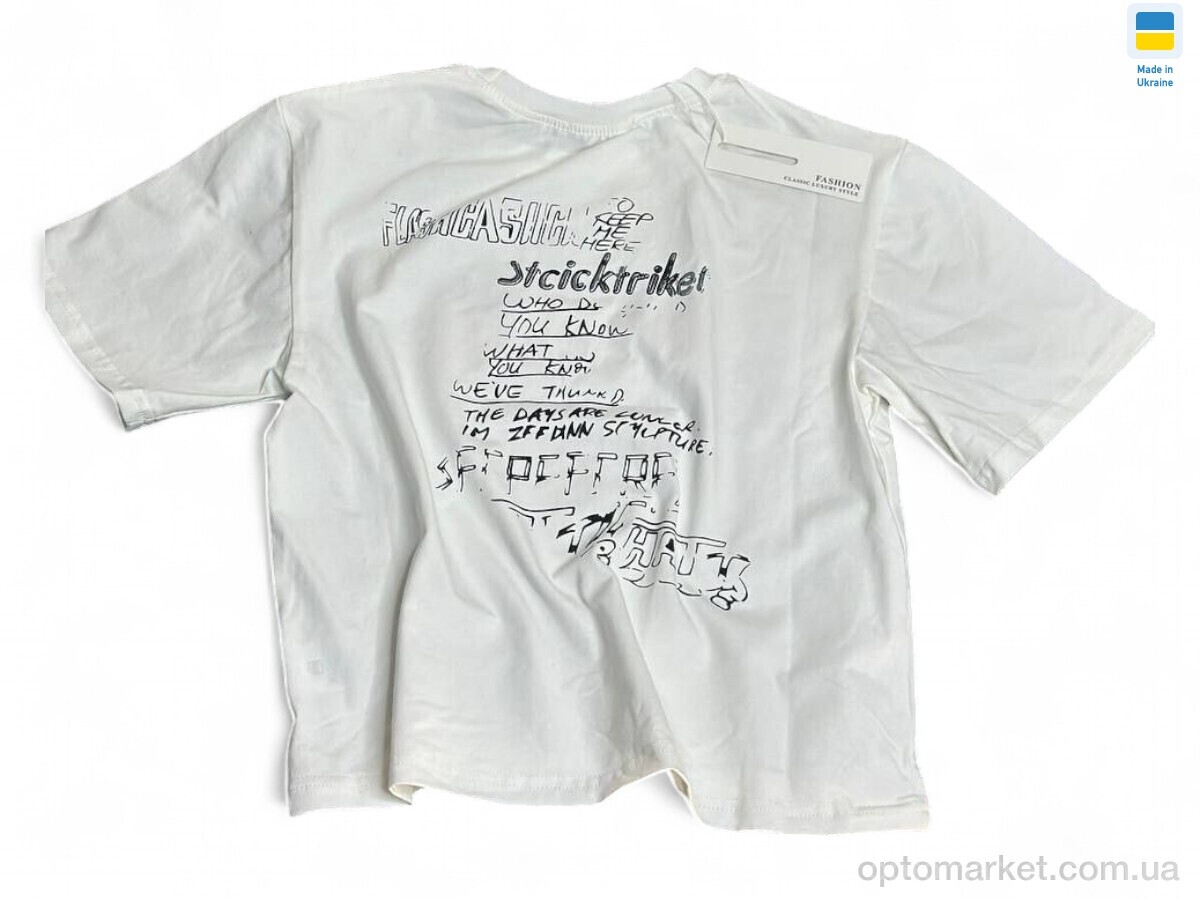 Купить Футболка дитячі 027 білий (110р) Fashion Classic Luxury Style білий, фото 2