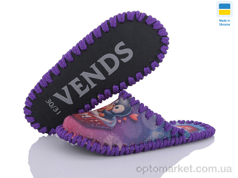 Купить Капці дитячі 029 фіолетовий Vends фіолетовий, фото 1