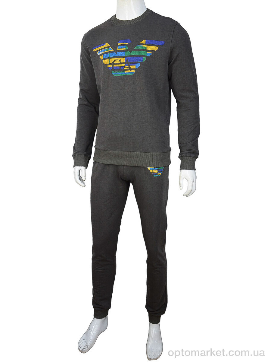 Купить Спортивний костюм чоловічі 02928 green G.orgio Armani зелений, фото 2