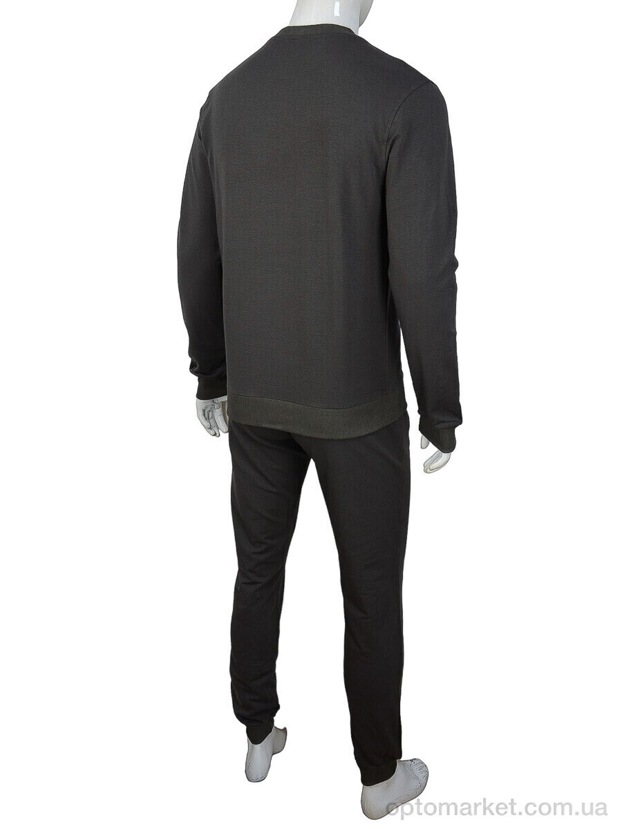 Купить Спортивний костюм чоловічі 02930 d.green F.la зелений, фото 3