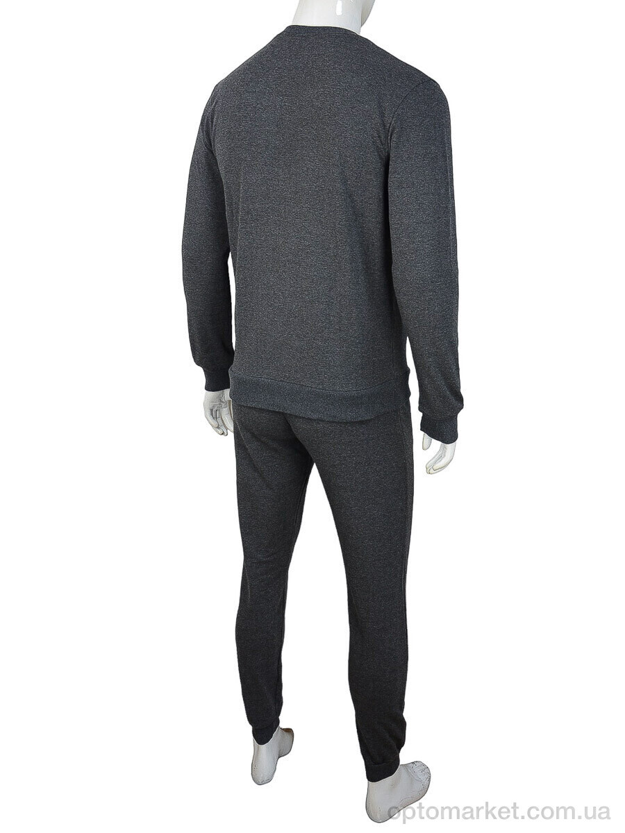 Купить Спортивний костюм чоловічі 02933 d.grey F.la сірий, фото 3