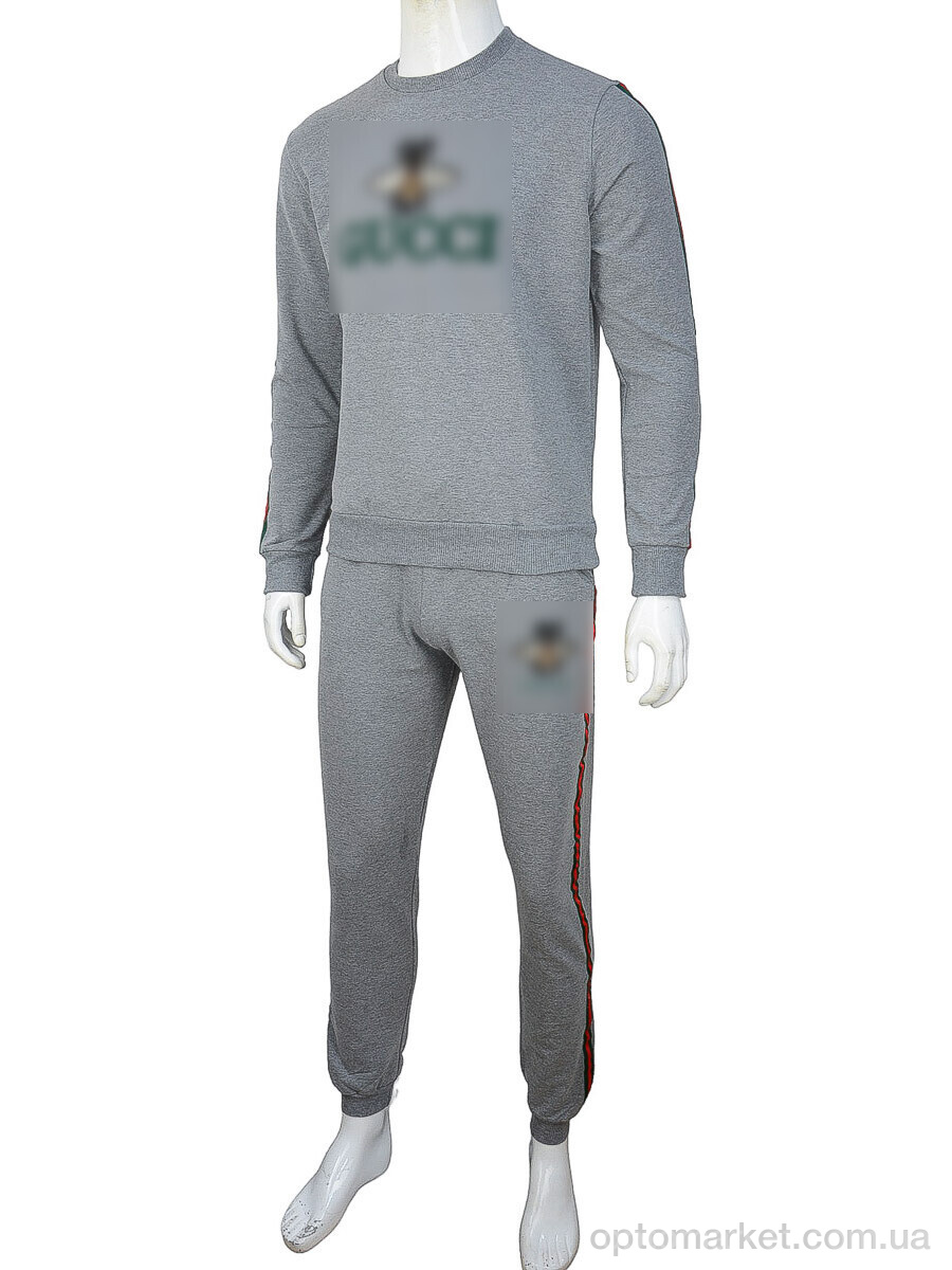 Купить Спортивний костюм чоловічі 02934 l.grey G.cci сірий, фото 1