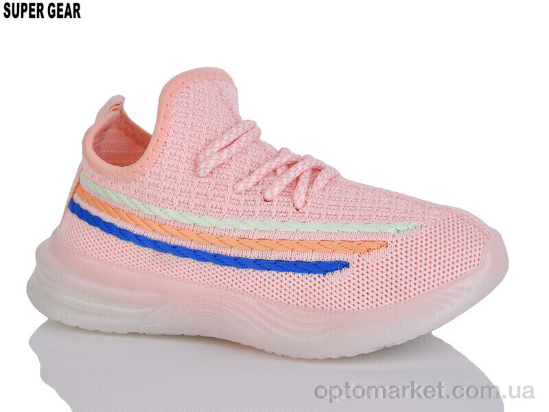 Купить Кросівки дитячі 02B-81 pink Super Gear рожевий, фото 1