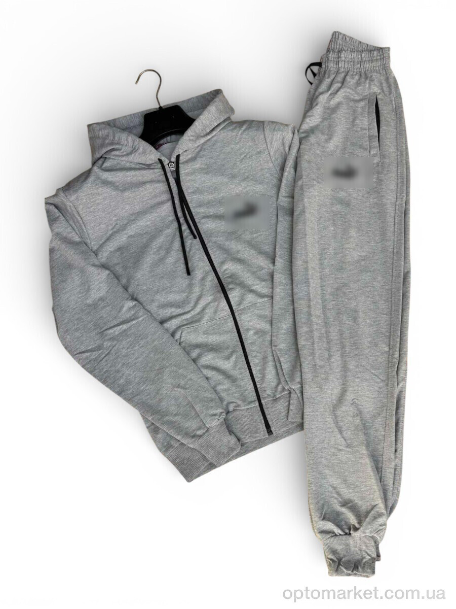 Купить Спортивний костюм чоловічі 02Pu св.сірий P.ma сірий, фото 1