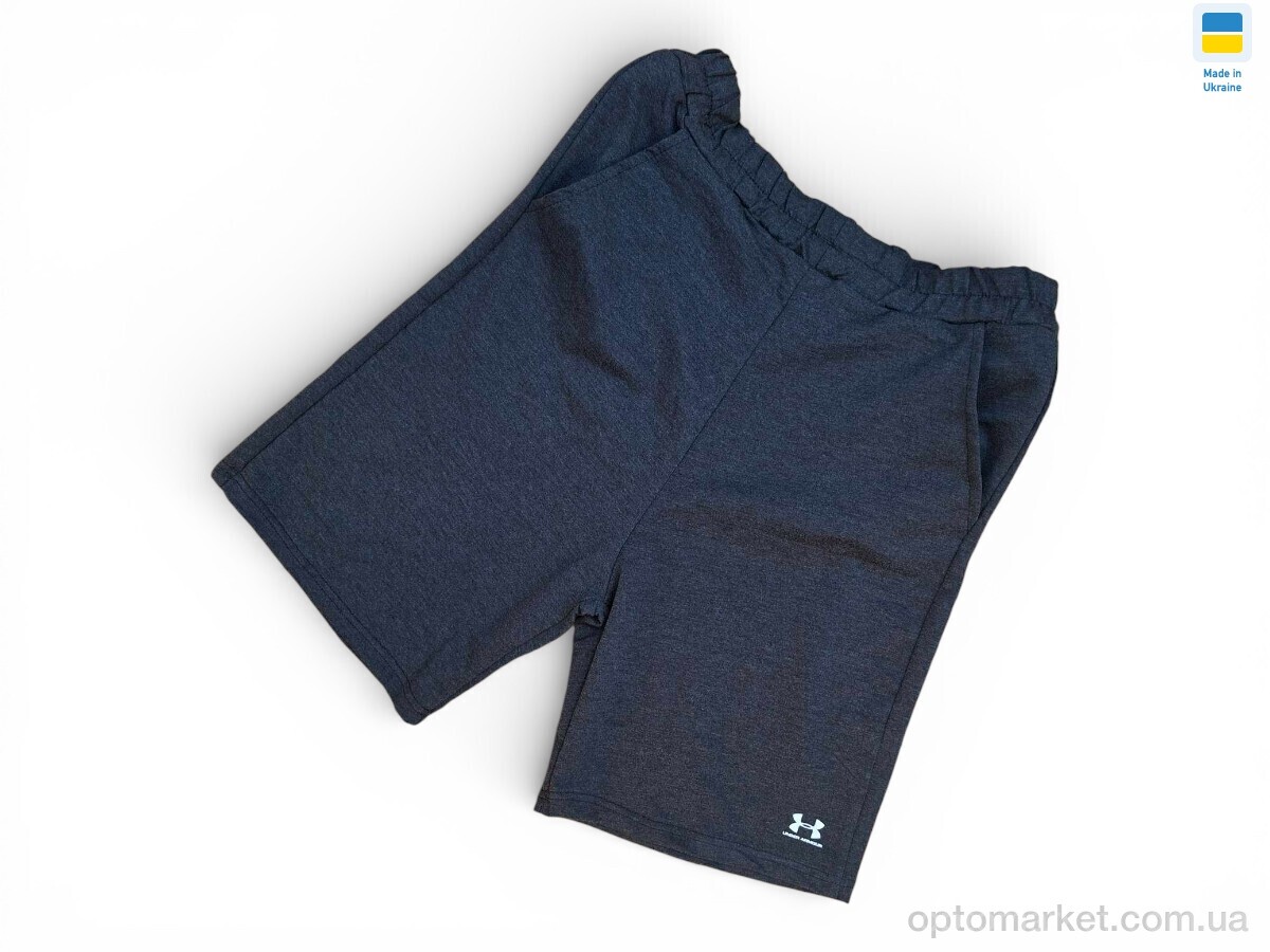 Купить Шорти чоловічі 02UARM т.сірий U_A.mo.r сірий, фото 2