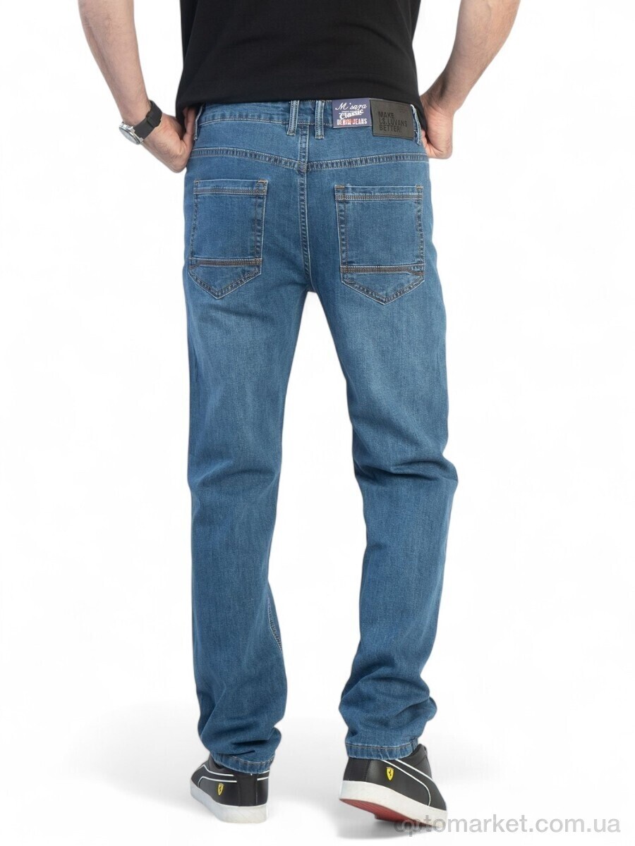Купить Джинси чоловічі 03-2 синій Massmag синій, фото 2