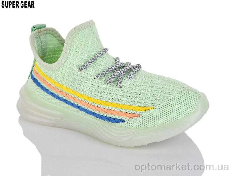 Купить Кросівки дитячі 03-81A green Super Gear зелений, фото 1