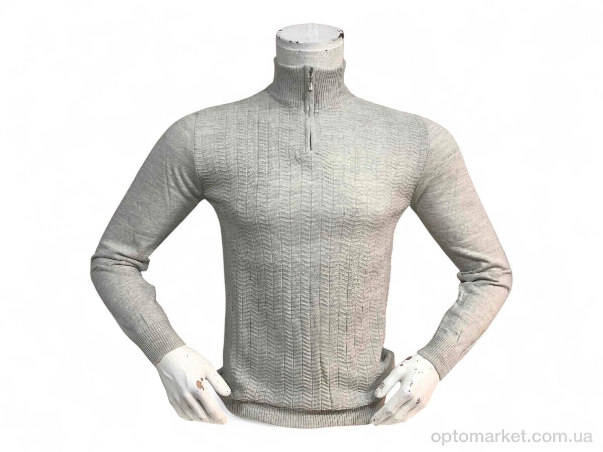 Купить Светр чоловічі 03 світло сірий Roy Garage сірий, фото 1