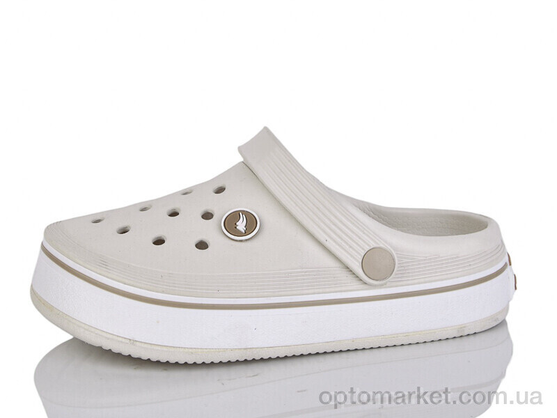 Купить Крокси жіночі 030-2 Sonimix бежевий, фото 1