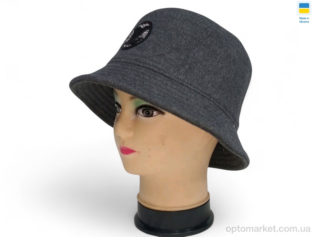 Купить Панама жіночі 0302 сірий L.uis Vuitton сірий, фото 1