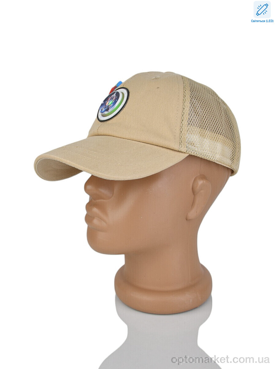 Купить Кепка дитячі 0310-2 beige LED RuBi бежевий, фото 1