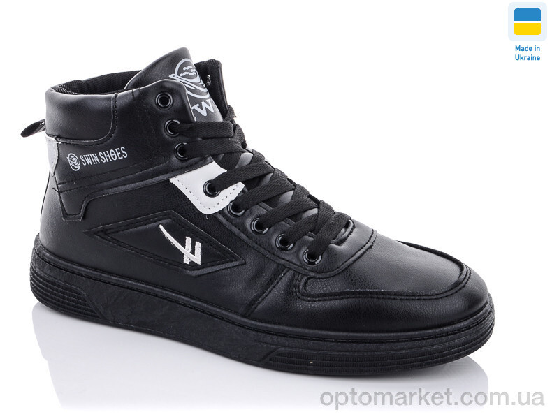 Купить Кросівки чоловічі 0310-7 Swin чорний, фото 1