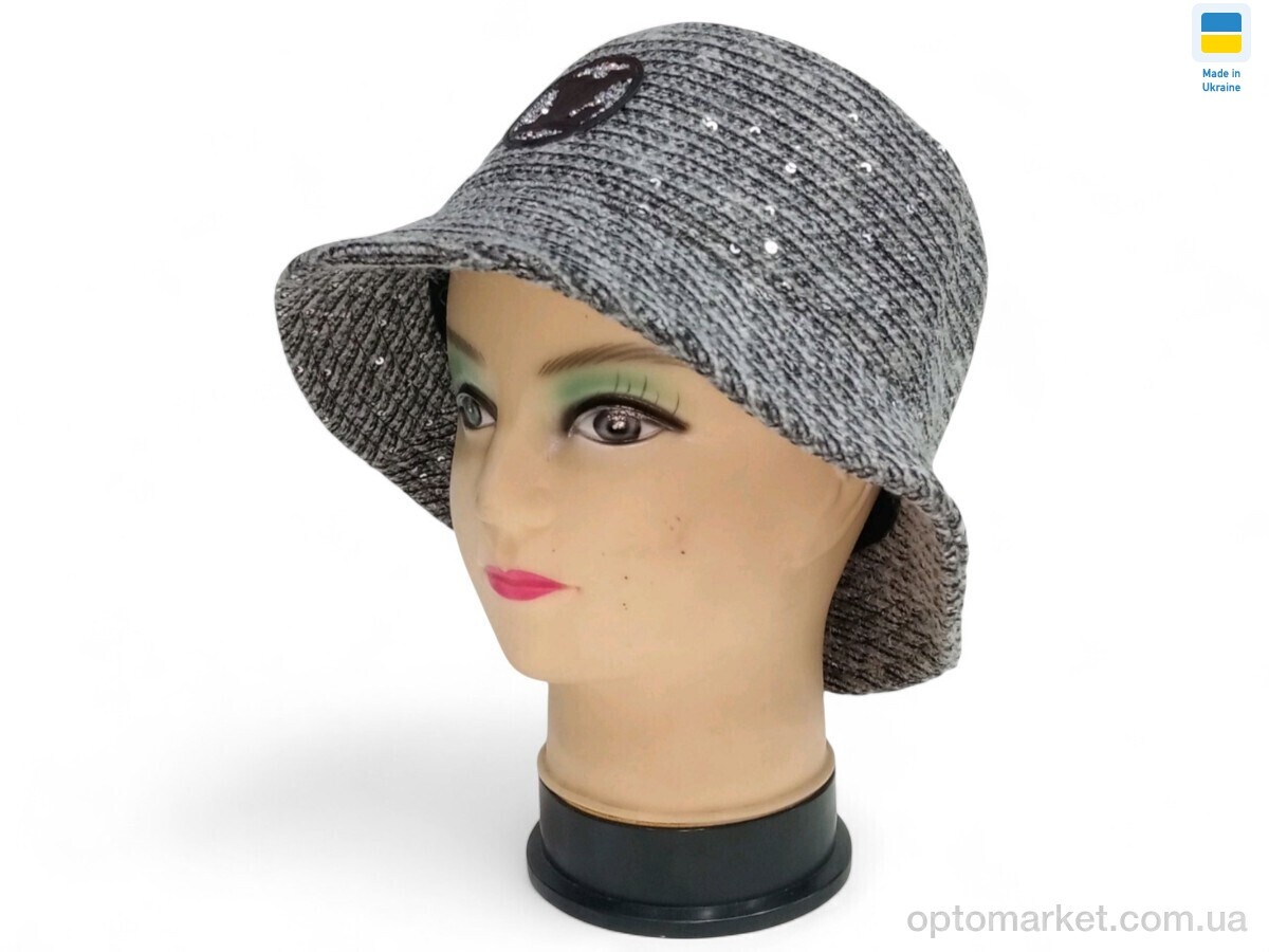 Купить Панама жіночі 0314 сірий L.uis Vuitton сірий, фото 1