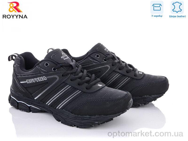 Купить Кросівки жіночі 032D-2 Royyna чорний, фото 1