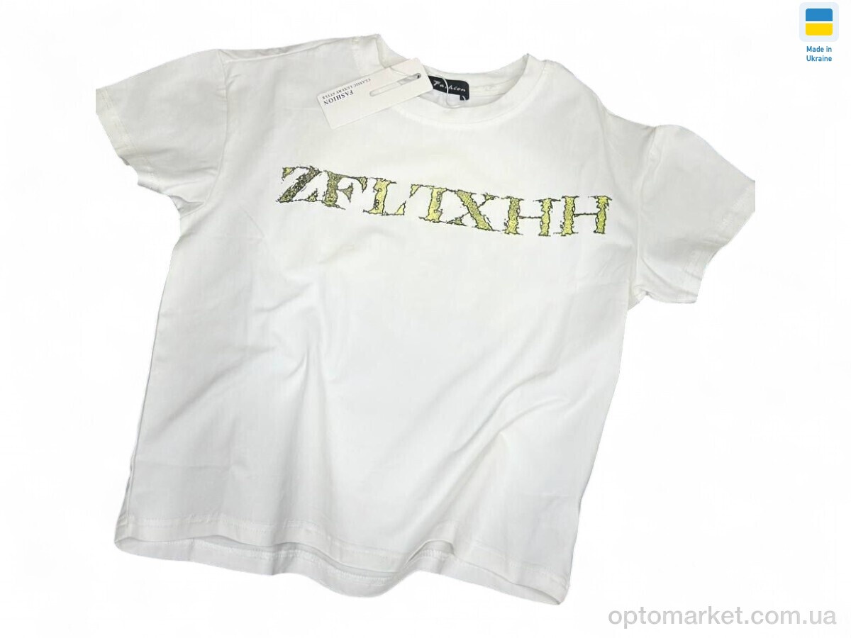 Купить Футболка дитячі 033 білий (122р) Fashion Classic Luxury Style білий, фото 1
