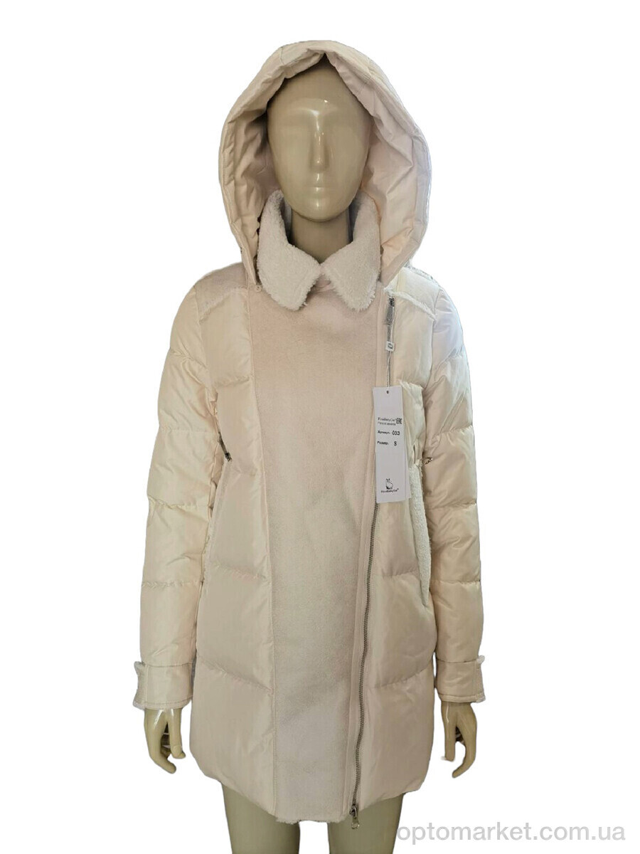Купить Куртка жіночі 033 cвітло-бежевий Massmag бежевий, фото 1