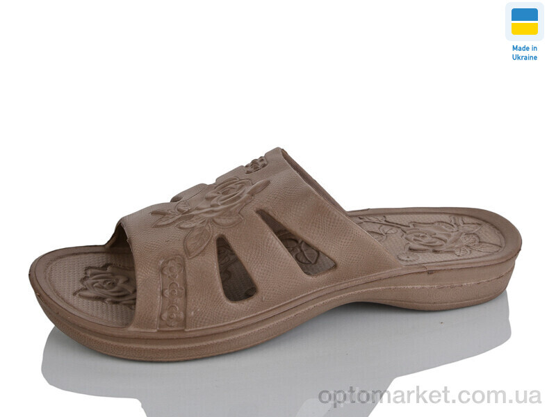 Купить Шльопанці жіночі 033 кава Alex коричневий, фото 1