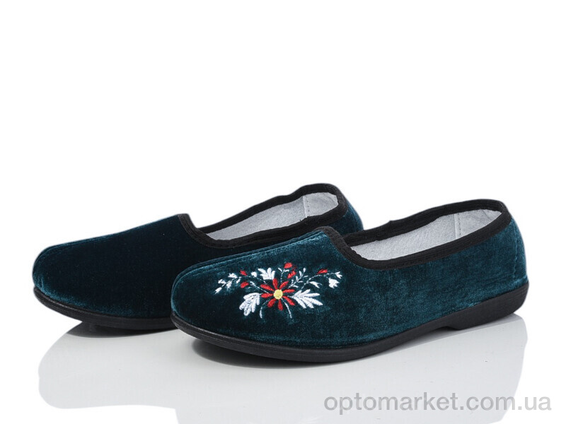 Купить Капці жіночі 035-1 Selena зелений, фото 1