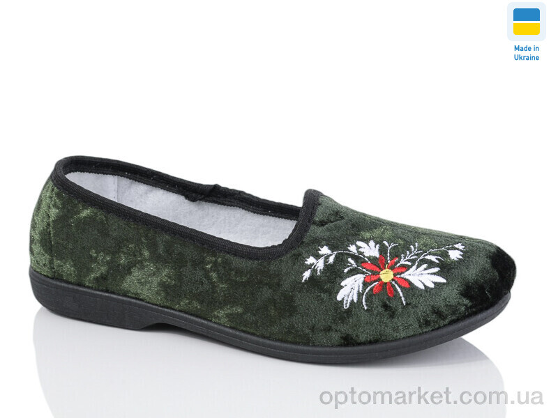 Купить Капці жіночі 035 green DeMur зелений, фото 1
