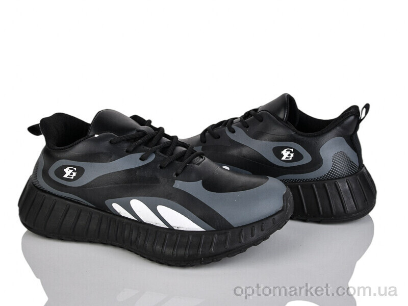 Купить Кросівки унісекс 0353 Zoegor чорний, фото 1