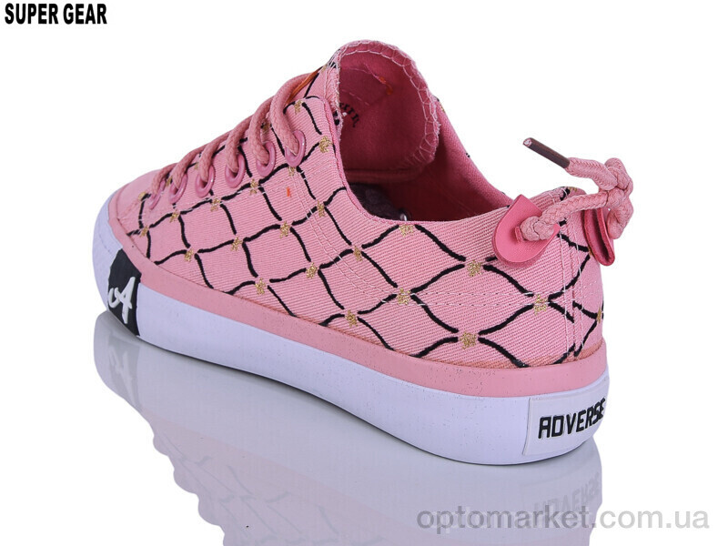 Купить Кеди жіночі 035YD pink Roverse рожевий, фото 2