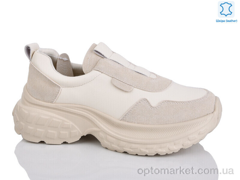 Купить Кросівки жіночі 036-3 Yimeili бежевий, фото 1