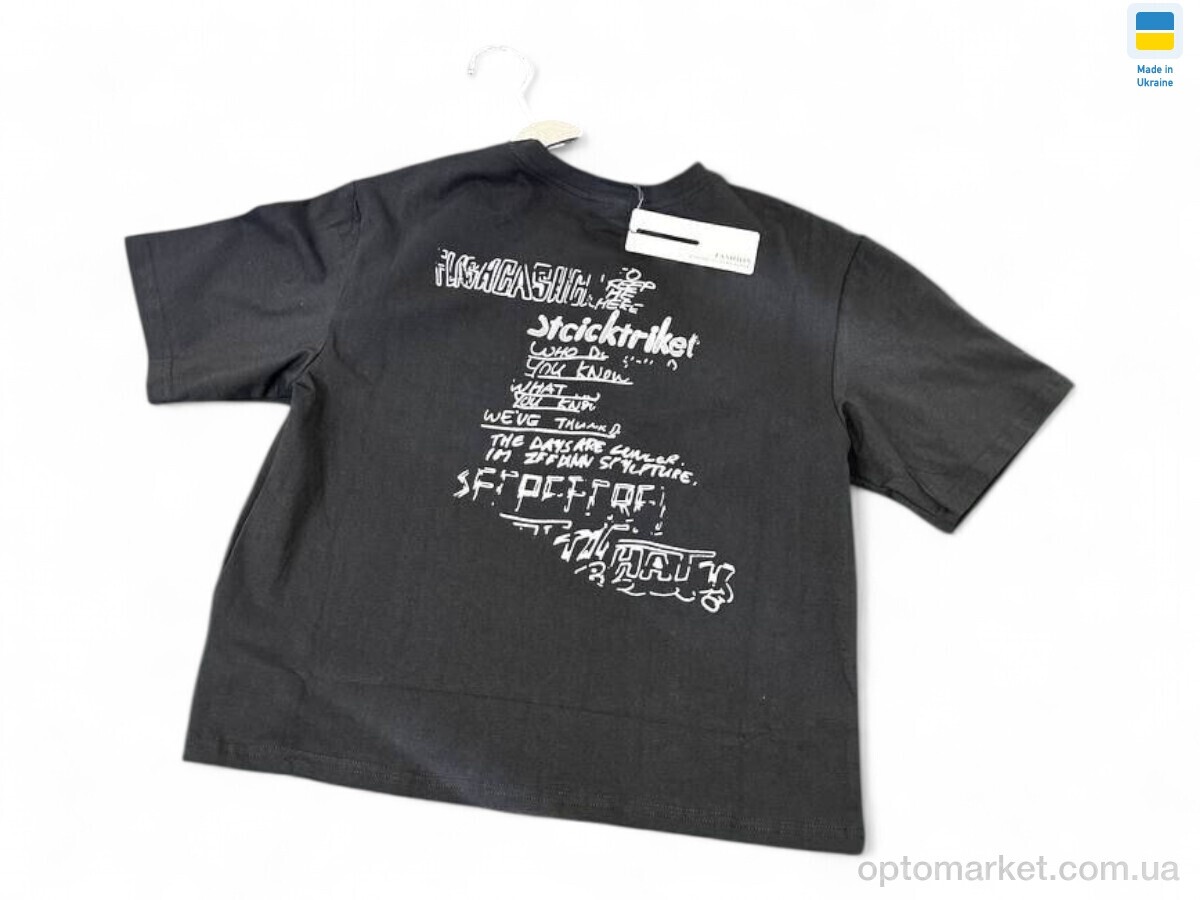 Купить Футболка дитячі 036 чорний (122р) Fashion Classic Luxury Style чорний, фото 2