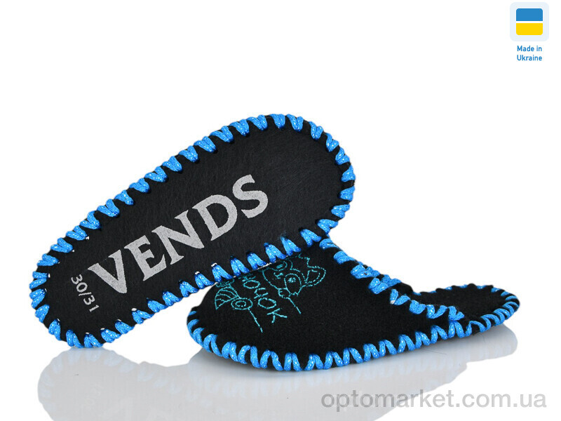 Купить Капці дитячі 036 чорний Vends чорний, фото 3