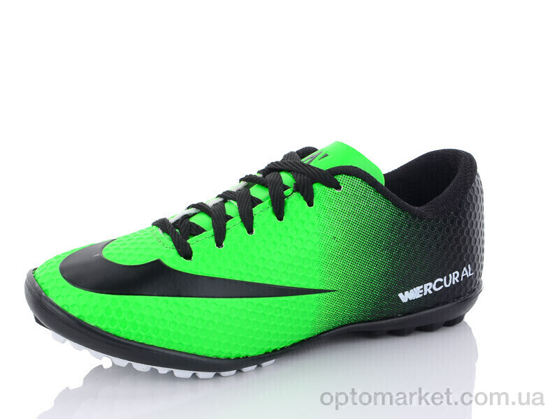 Купить Футбольне взуття дитячі 038-10 Walked зелений, фото 1