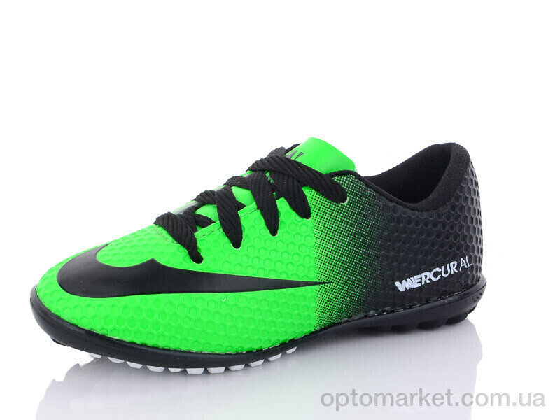 Купить Футбольне взуття дитячі 038-7 Walked зелений, фото 1