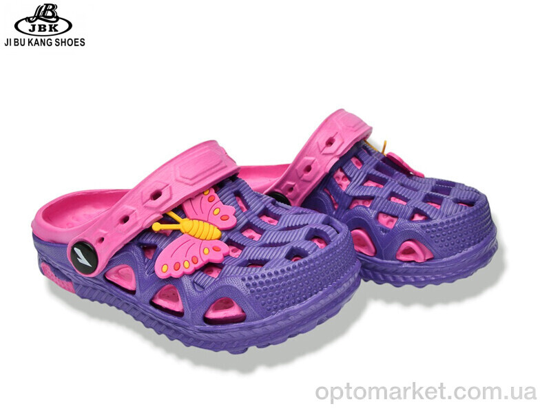 Купить Крокси дитячі 04-5667 fuxia Jibukang фіолетовий, фото 1