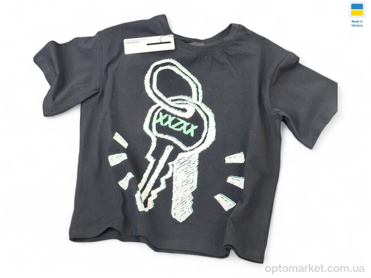 Купить Футболка дитячі 040 чорний (122р) Fashion Classic Luxury Style чорний, фото 1