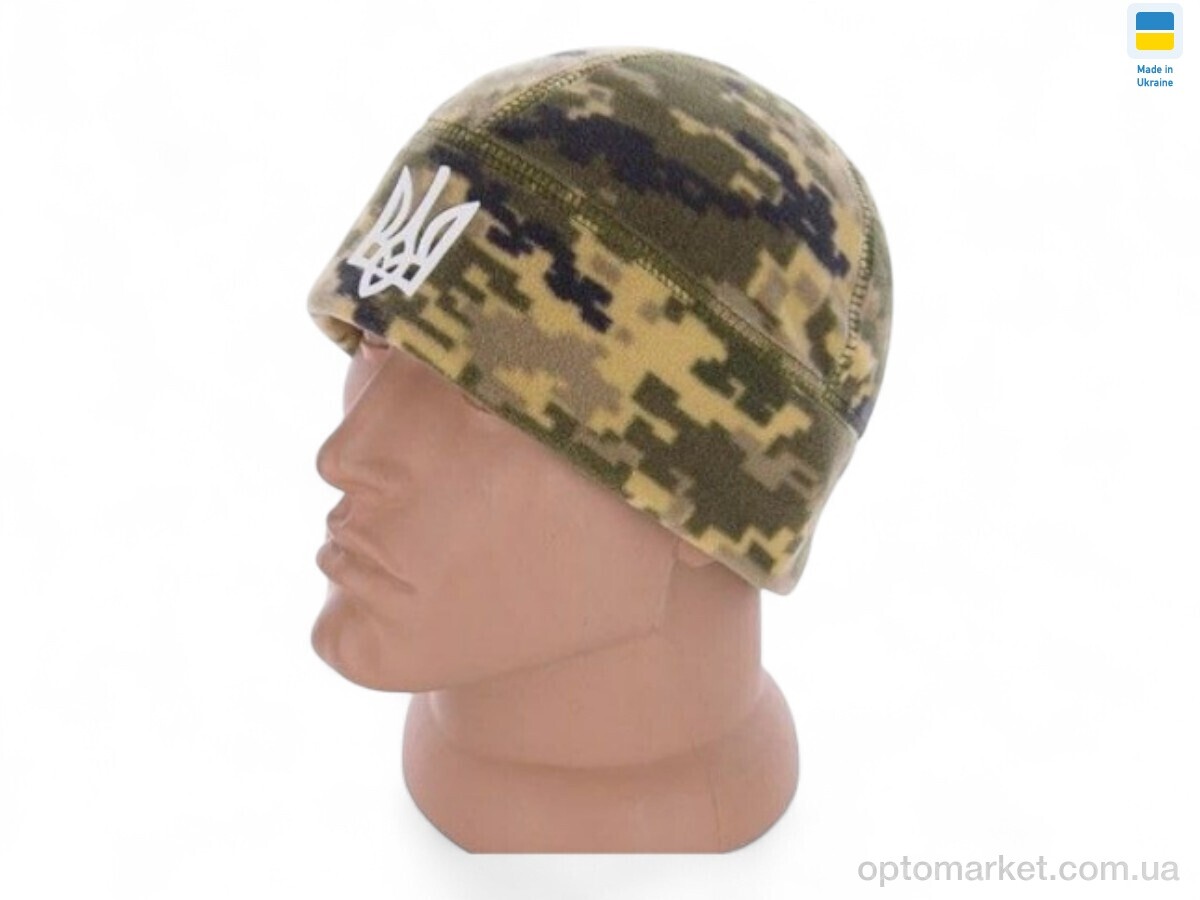 Купить Шапка чоловічі 0402 піксель Mabi хакі, фото 1