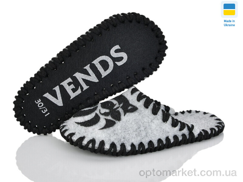 Купить Капці дитячі 042 сірий Vends сірий, фото 3