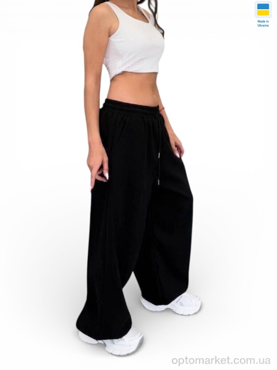Купить Спортивні штаны жіночі 044 чорний SL KARAVAN чорний, фото 1