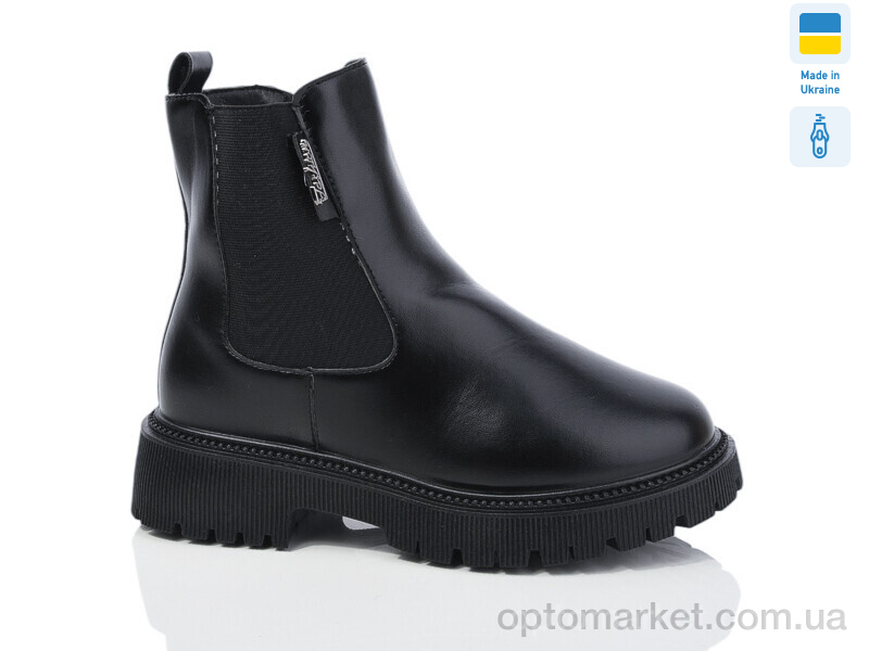 Купить Черевики жіночі 0444-1 Swin чорний, фото 1