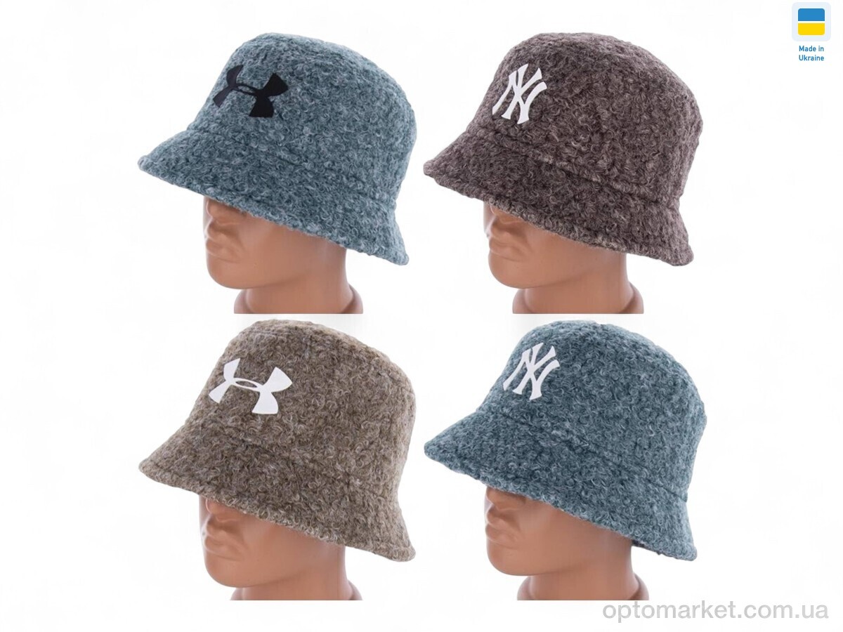 Купить Капелюх жіночі 0464 mix Mabi мікс, фото 2