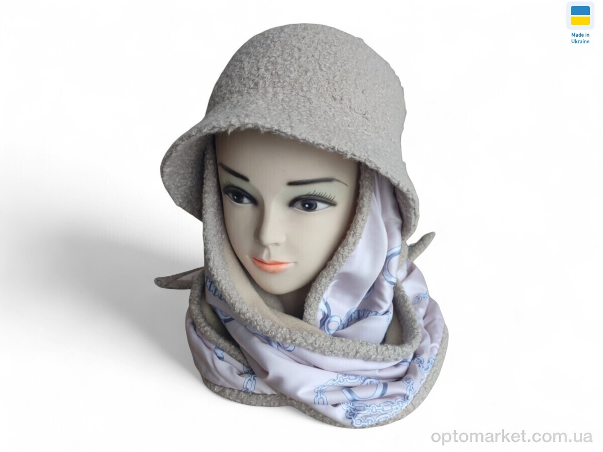 Купить Капелюх жіночі 0469 beige Mabi бежевий, фото 1