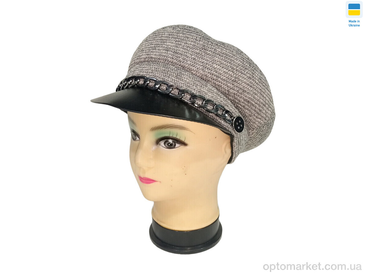 Купить Кепка жіночі 0479 сірий Mabi сірий, фото 1
