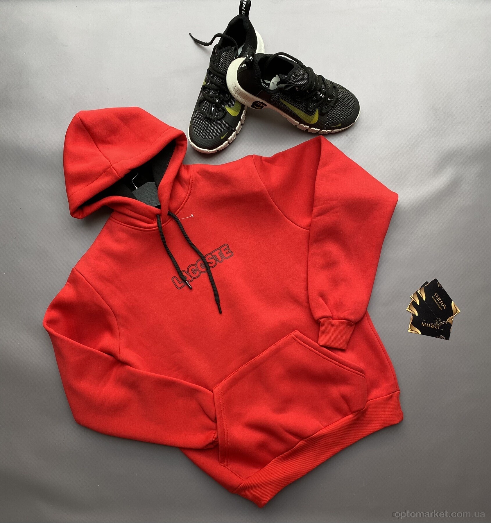 Купить Батник чоловічі 05-2 червоний L.coste червоний, фото 3