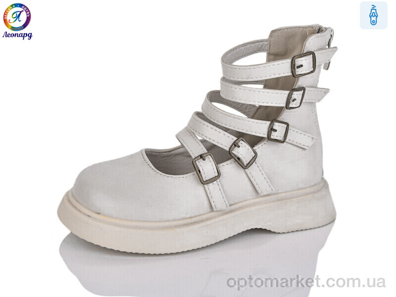 Купить Туфлі дитячі 05-2 Леопард бежевий, фото 1